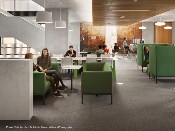 Gemeinschaftsraum des UCL Student Center