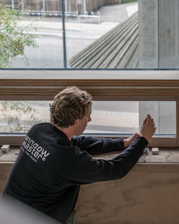 Aufstellung des Antriebs