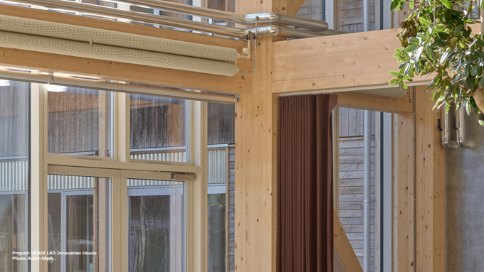 Innenfassade des LKR Innovation House