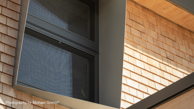 HouseZero Außenfassadenfenster