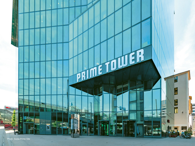 Prime Tower außen