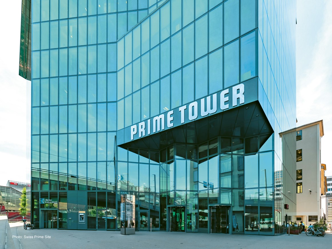 Prime Tower außen