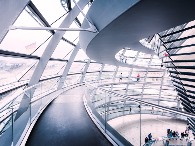 Reichstagskuppelinnenraum