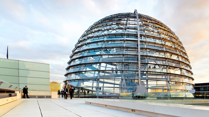 Reichstagskuppel außen