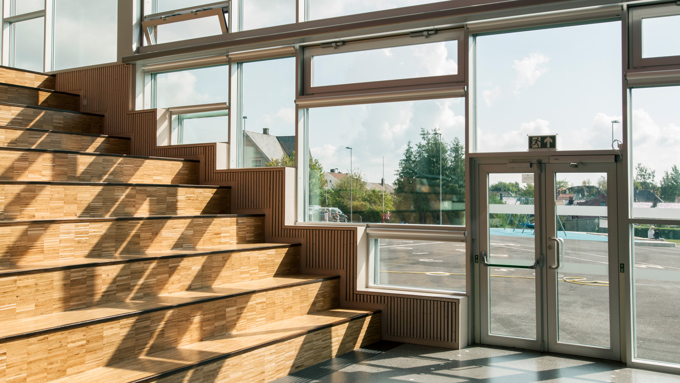 Innenfassade von Mesterfjellet Skole