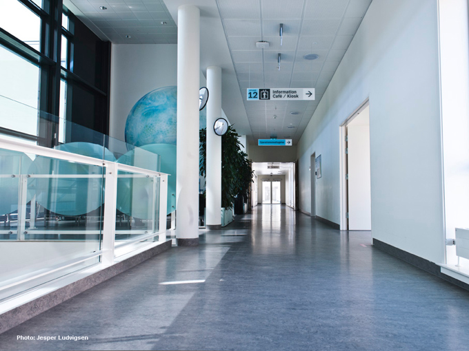 Gentofte Krankenhaus Interieur