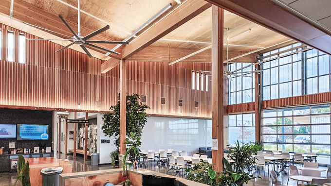 Atrium des Chemeketa Community College