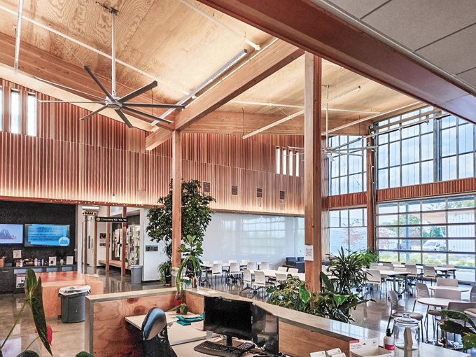 Atrium des Chemeketa Community College