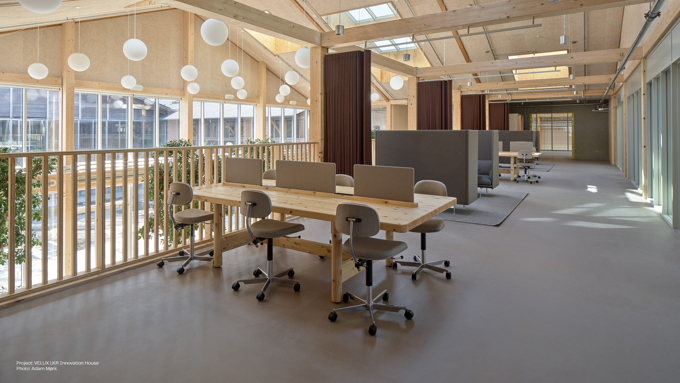 Büroumgebung im LKR Innovation House