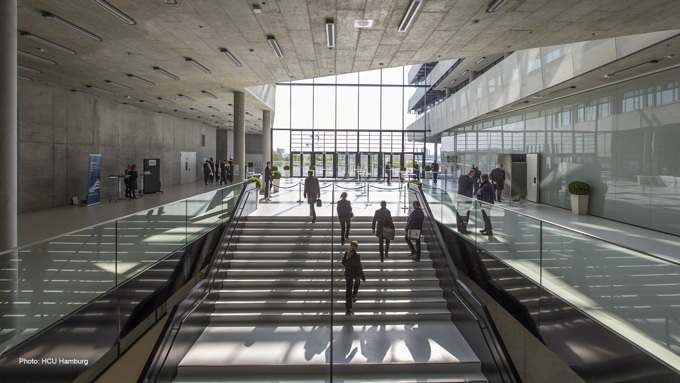 Atrium der Hafencity Universität